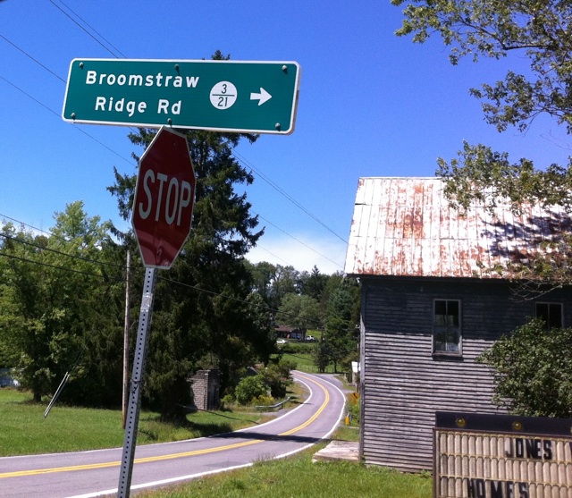 Broomstraw Ridge Road